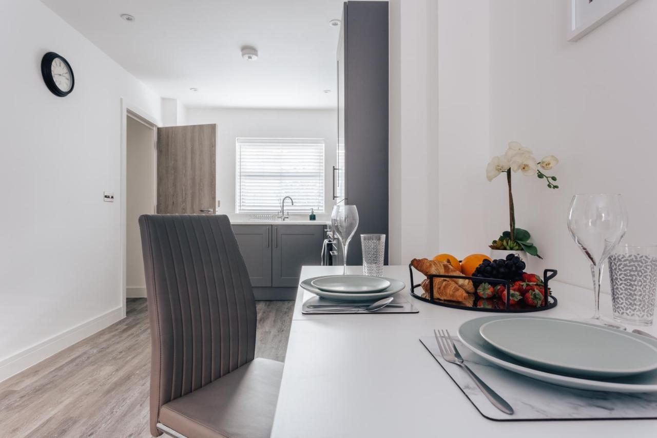 Central 2 Double Bedroom Flat With Parking بورنماوث المظهر الخارجي الصورة