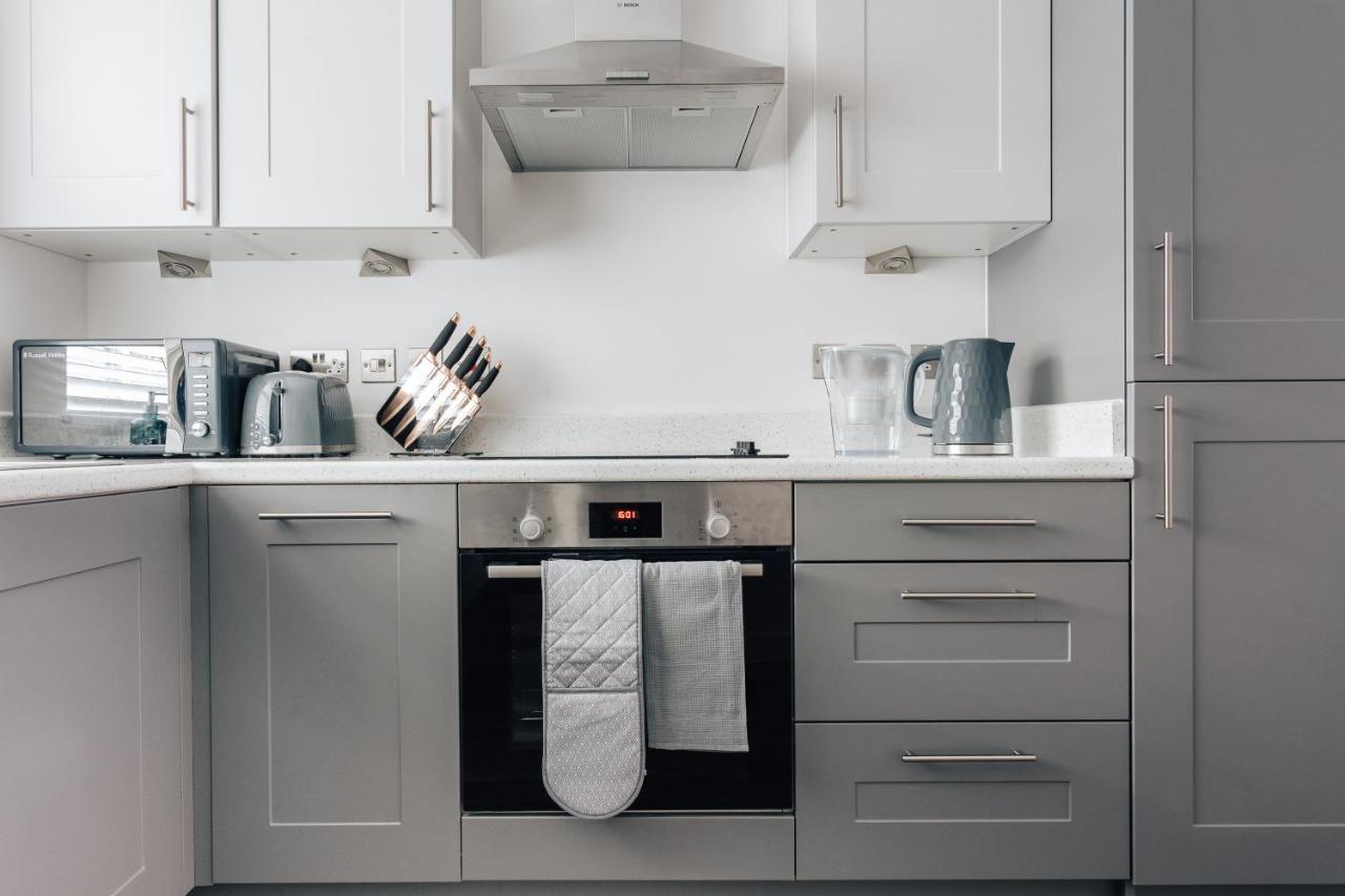 Central 2 Double Bedroom Flat With Parking بورنماوث المظهر الخارجي الصورة